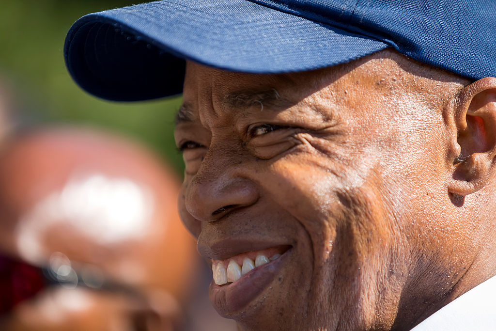 Mayor Eric Adams holds a South Brooklyn Rally for re-...