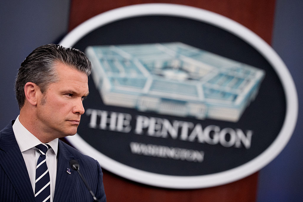 DOD Secretary Hegseth And Chairman Of The Joint Chiefs Caine Brief On Iran Strike