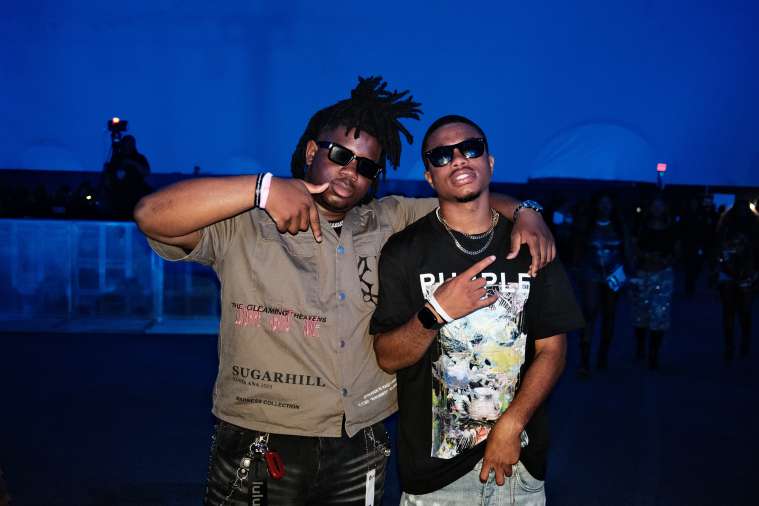 Students waiting for PND to perform at Spelhouse 2025