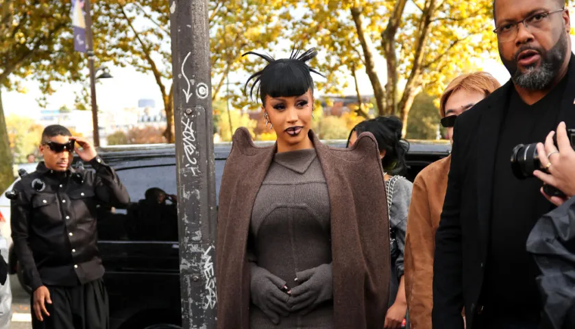 Rick Owens: Outside Arrivals - Paris Fashion Week - Womenswear Spring-Summer 2025