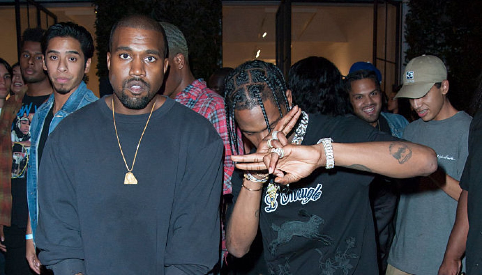 Travis Scott Music Video Premiere Party For "Pick Up The Phone 90210"