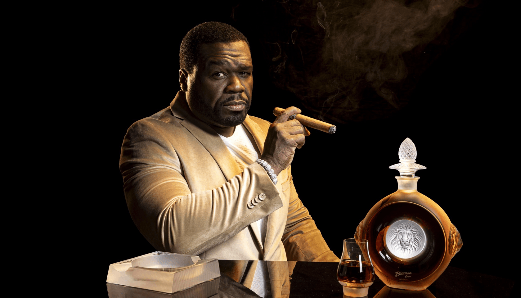 50 CENT $25K BRANSON COGNAC