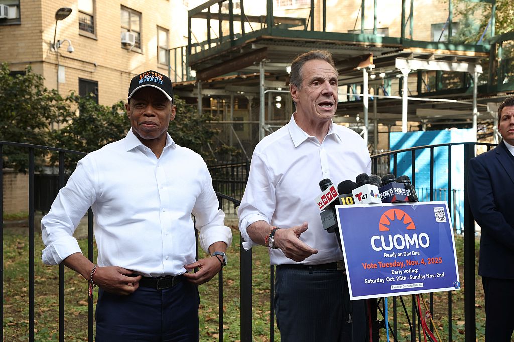 US-POLITICS-VOTE-NEW YORK-ADAMS-CUOMO