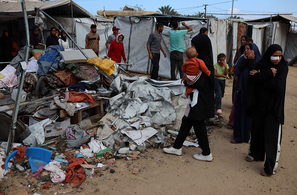 Aftermath Of Israeli Airstrike in Gaza, Palestine