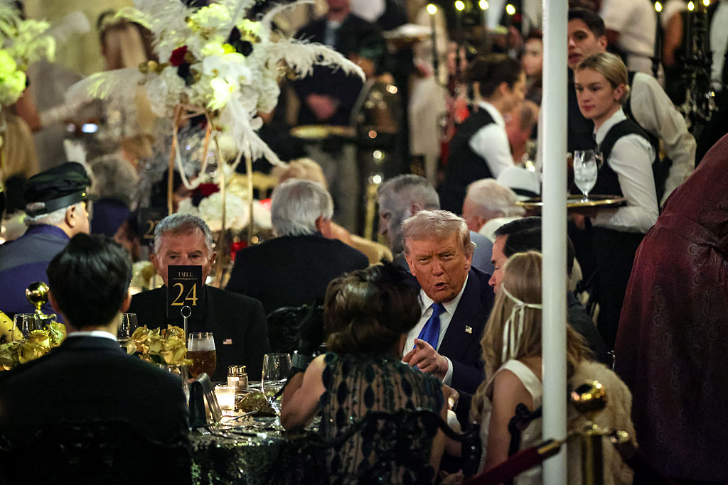 President Trump Spends Weekend At Mar-A-Lago Estate In Palm Beach