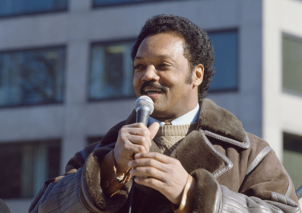 Manifestation Conduite Par Jesse Jackson
