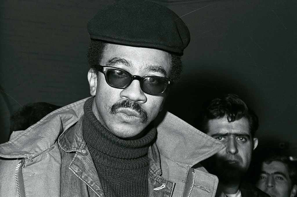 H. Rap Brown at a Press Conference