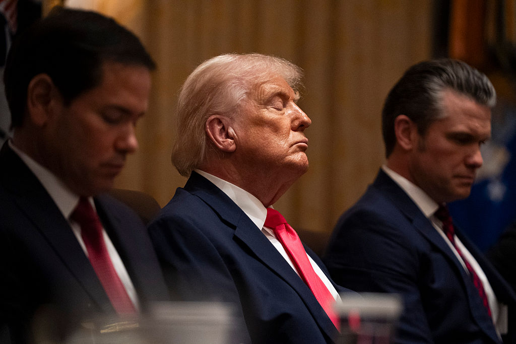 Donald Trump Sleeping During Cabinet Meeting Sparks Reactions