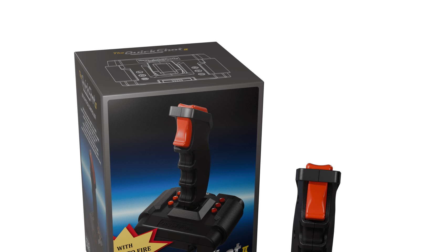 Quick Shot Joystick für Amiga, Atari, C64 und CPC in Saarland Quick Shot Joystick für Amiga, Atari, C64 und CPC in Saarland