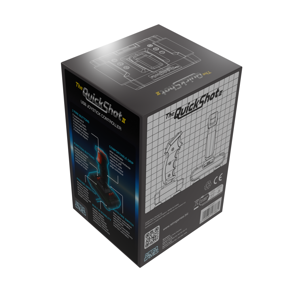 Retro Games Ltd. Announces THE QUICKSHOT II