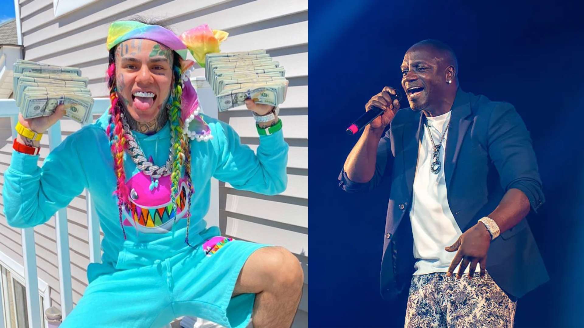 6ix9ine Turns Himself In Blasting Akon’s ‘Locked Up’ In The Background