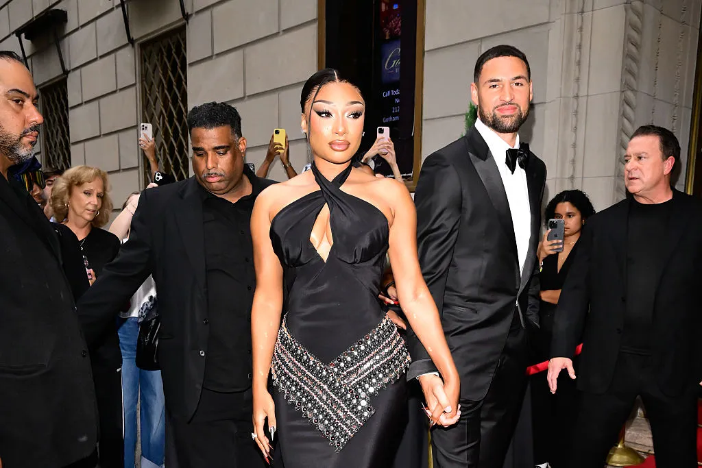 Megan Thee Stallion Grinds On Klay Thompson During Date Night
