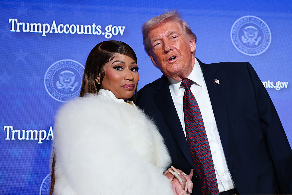 President Trump Delivers Remarks During The Treasury Department's Trump Accounts Summit At Andrew W. Mellon Auditorium