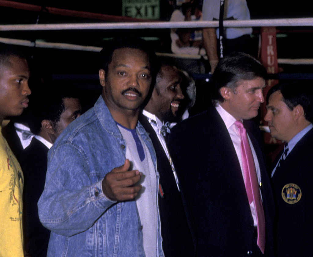 Donald Trump Praises Rev. Jesse Jackson, Jabs At Obama