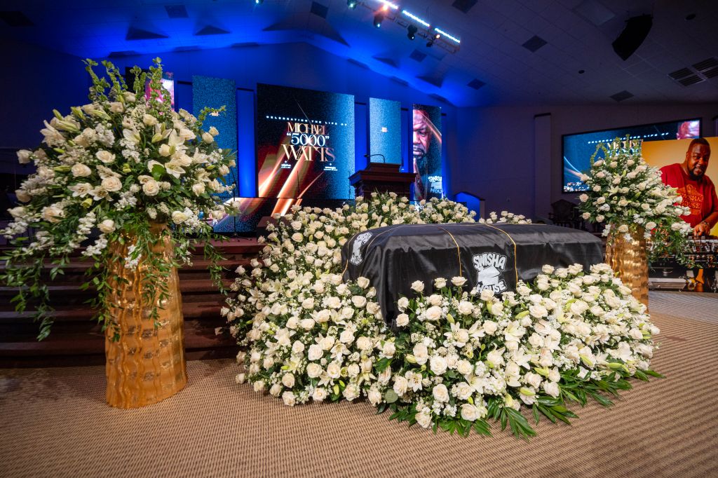 Family & Friends Gathered To Celebrate The Life Of DJ Michael “5000” Watts