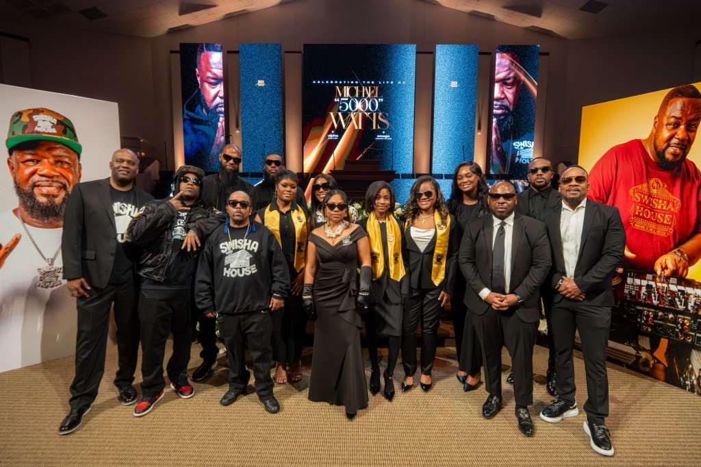 Family & Friends Gathered To Celebrate The Life Of DJ Michael “5000” Watts