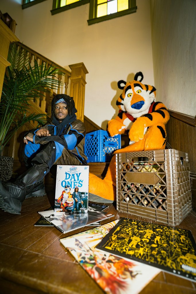 “Hey Tony” track by J.I.D adn Tony The Tiger