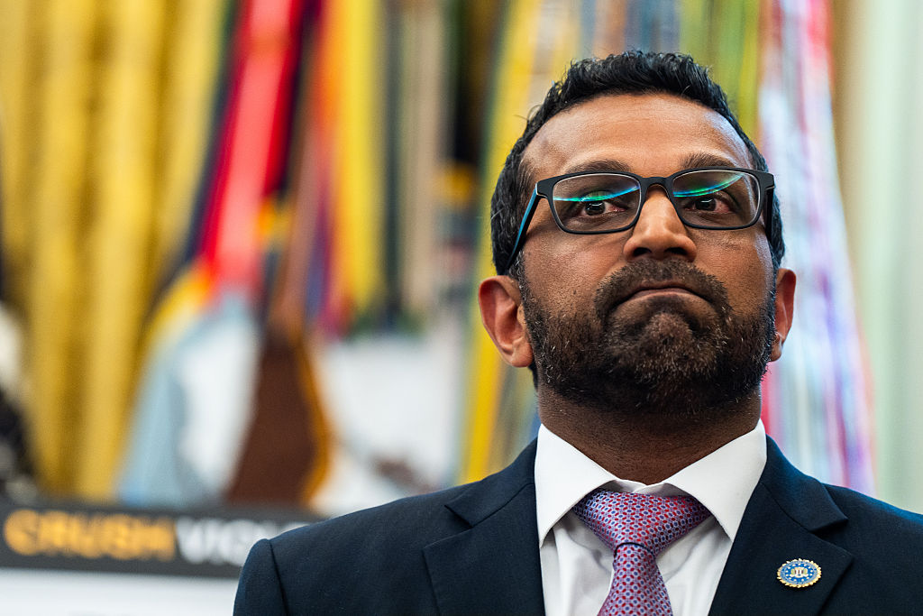 FBI Goof Kash Patel Clowned Online For Custom Nikes