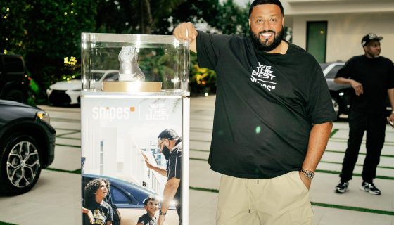 IMBOX Blesses DJ Khaled With His Own SNIPES x We The Best Sneaker Protector Machine