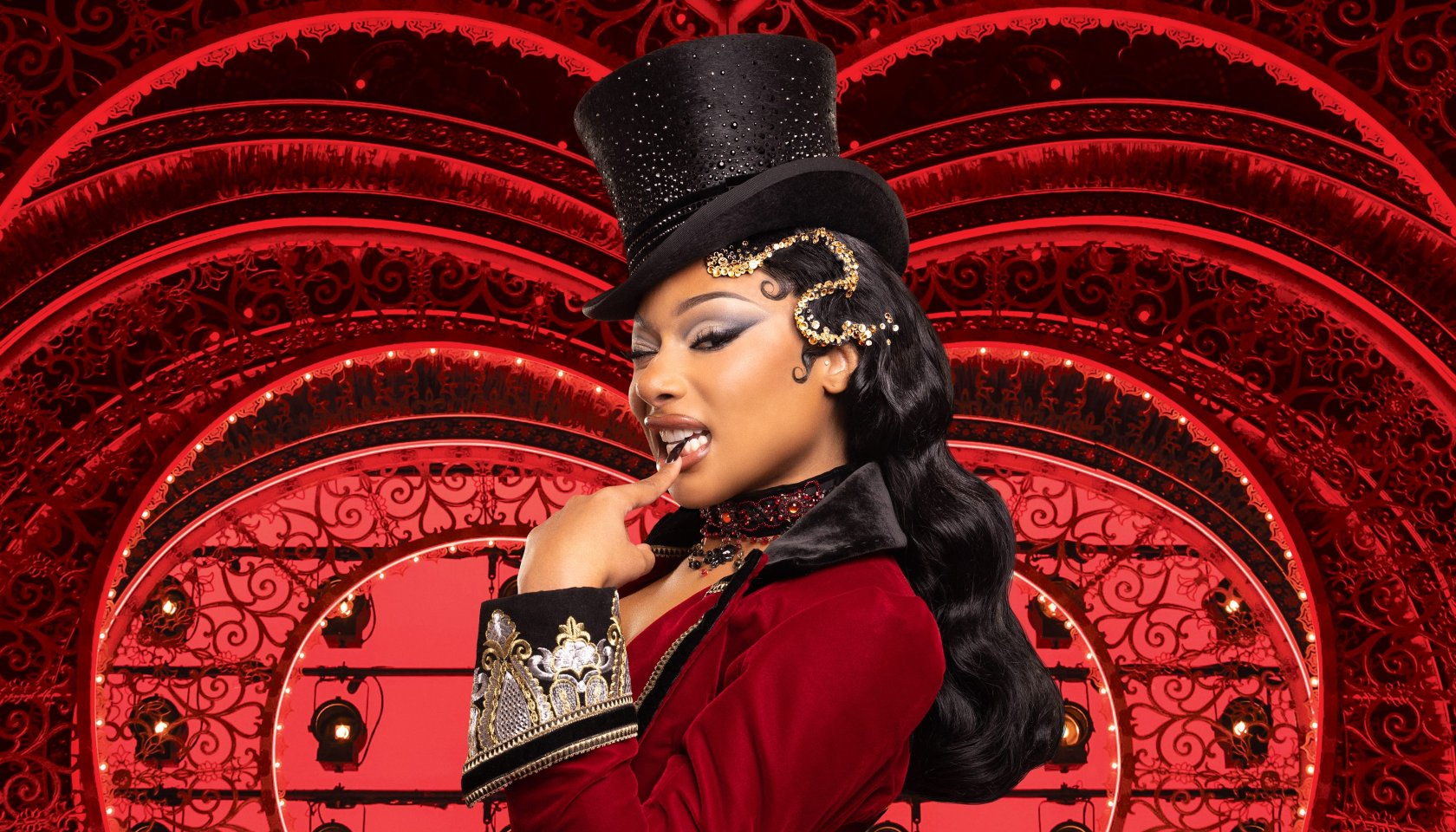 Megan Thee Stallion Looks Broadway Ready In Her First Look As Zidler In ‘Moulin Rouge! The Musical’