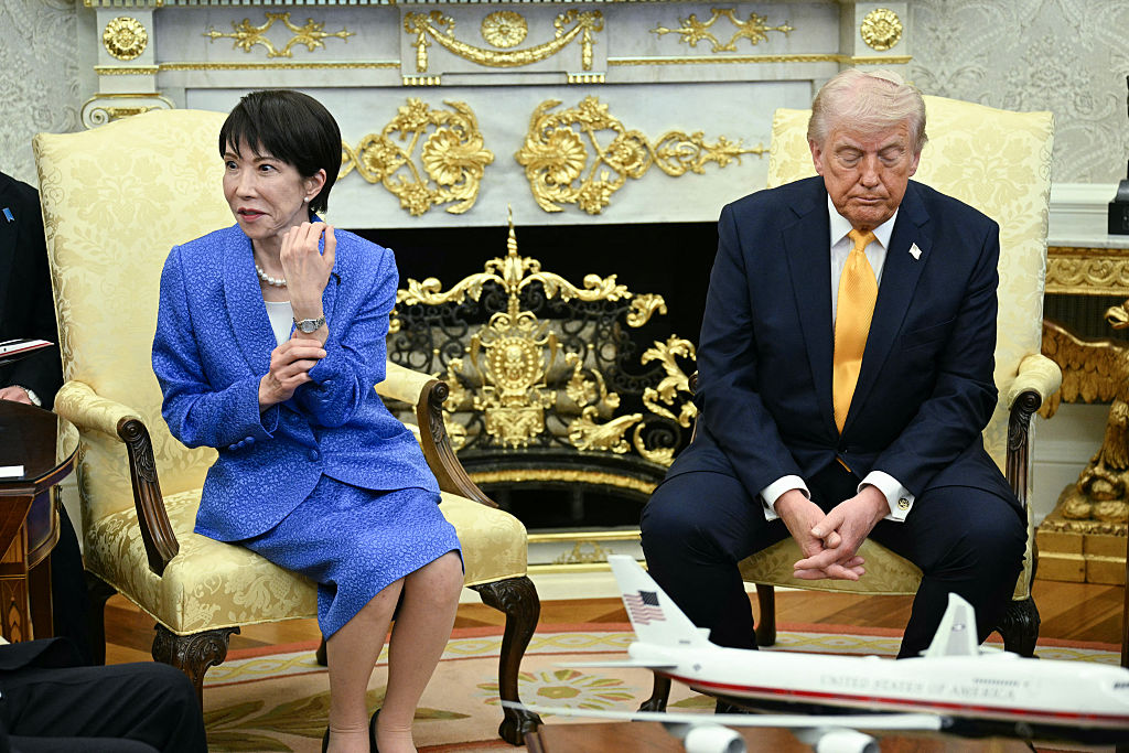 US-JAPAN-POLITICS-DIPLOMACY-TAKAICHI-TRUMP