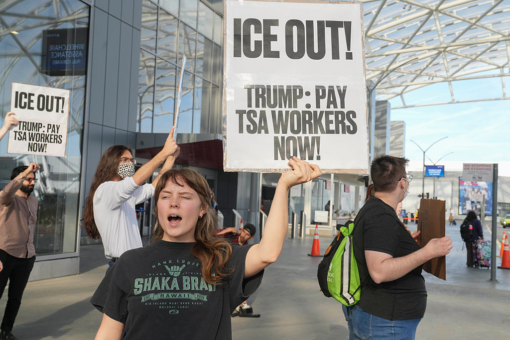 Trump Sends ICE Agents To Airports As DHS Remains Unfunded