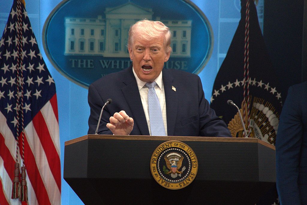 U.S.-WASHINGTON, D.C.-WHITE HOUSE-TRUMP-PRESS CONFERENCE-IRAN