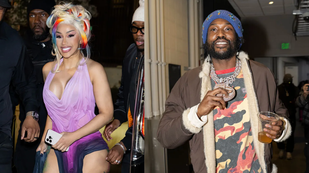 Cardi B Surprises Philadelphia Show With Meek Mill, Performs “Dreams And Nightmares”