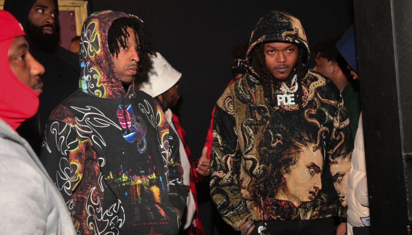 21 Savage & Young Nudy Go Old School For “Stepbrothers” Video