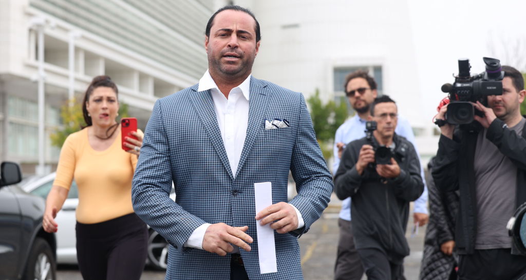 Carmine Agnello, Gotti grandson, leaves court on Long Island