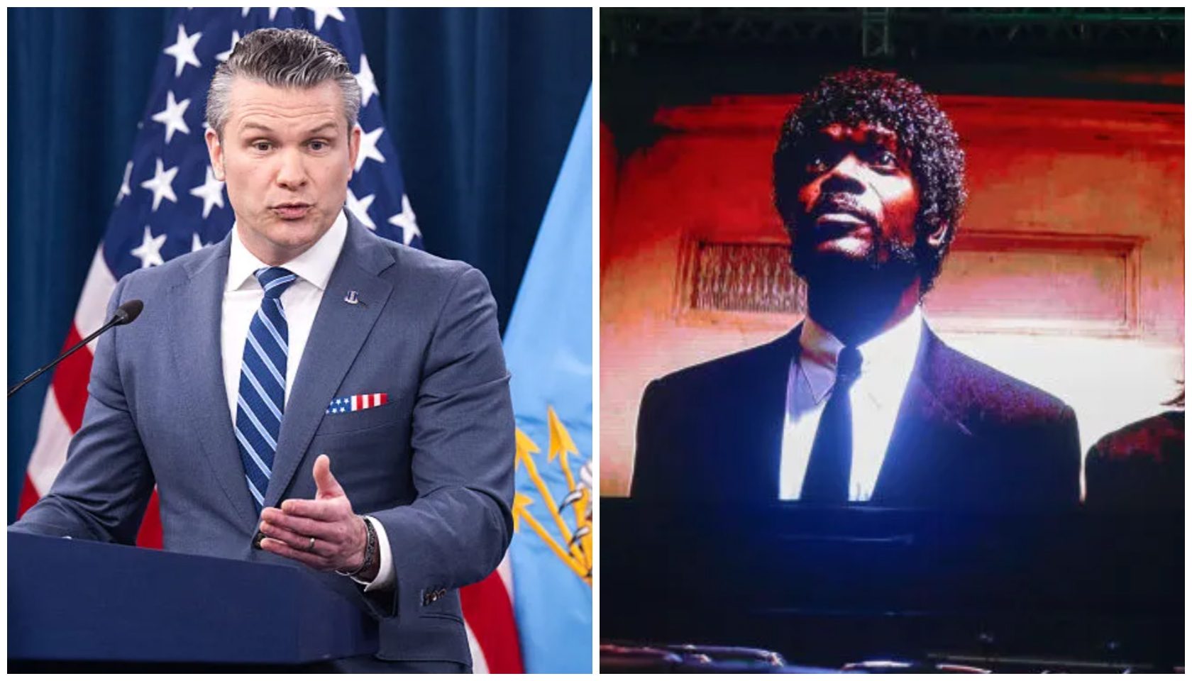 Pete Hegseth Clowned For Reciting Fake 'Pulp Fiction' Prayer