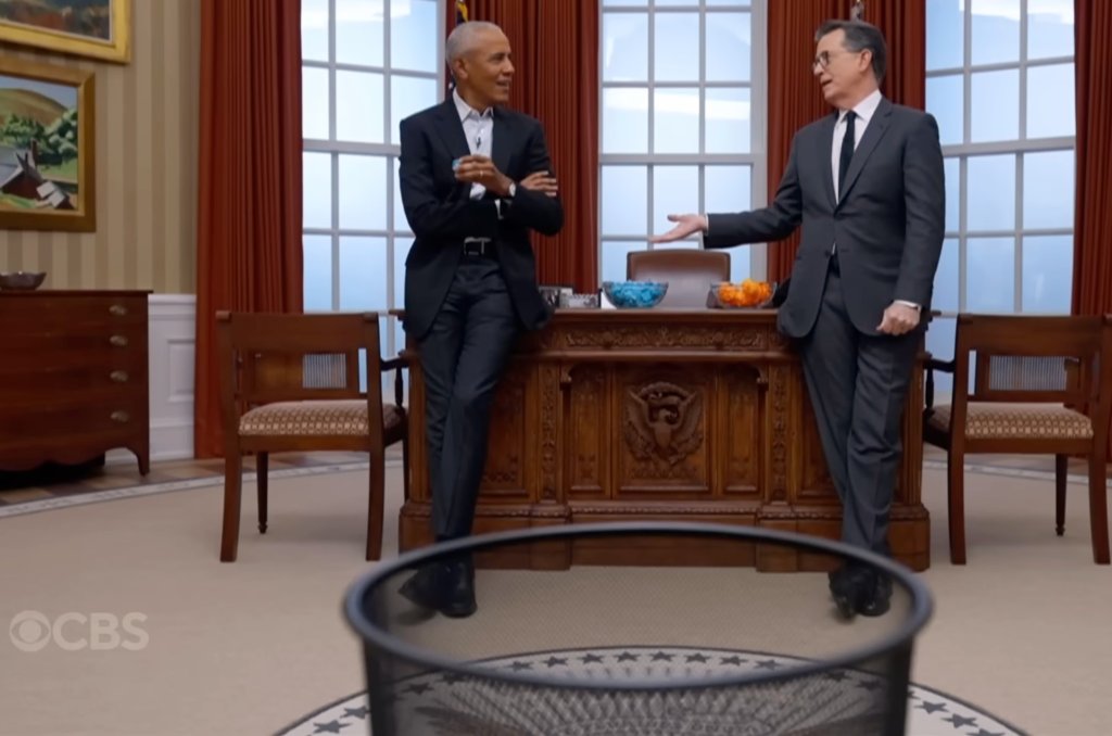Barack Obama The Late Show With Stephen Colbert
