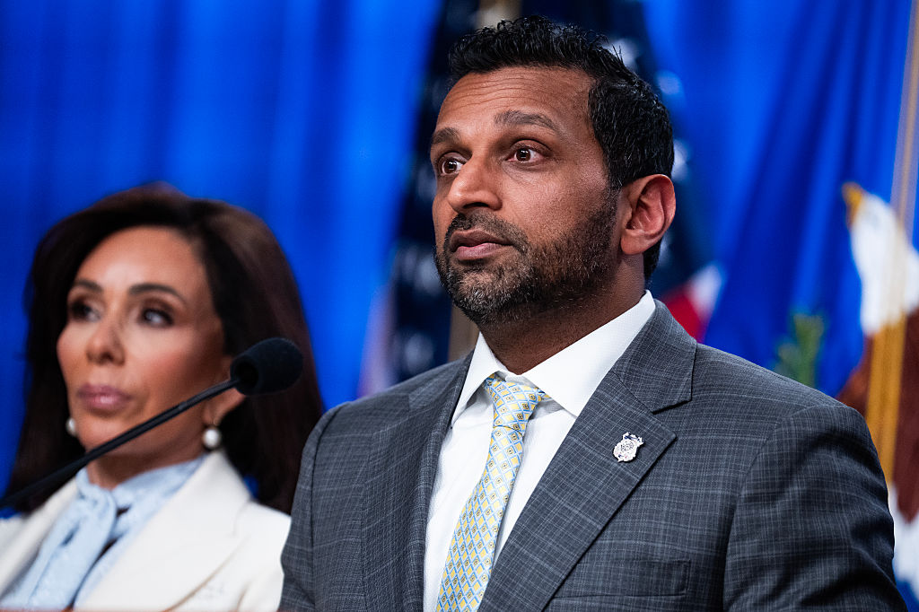 FBI Director Kash Patel’s Personalized Bourbon Bottles Raise Eyebrows