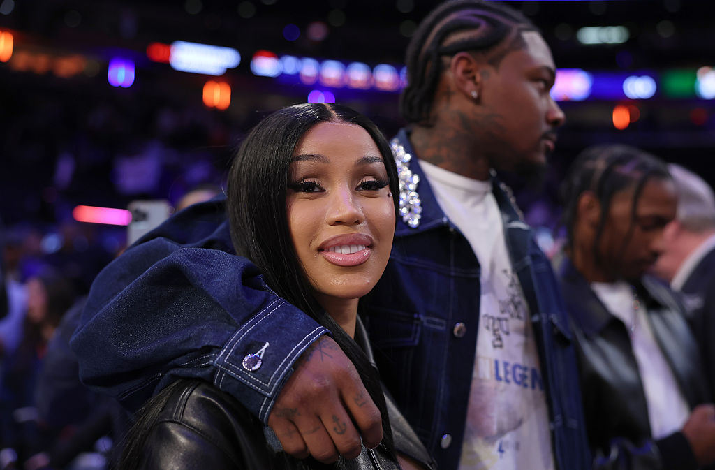 Cardi B Seen Snapping On Stefon Diggs Outside Coffee Shop, Blames Being Hungry