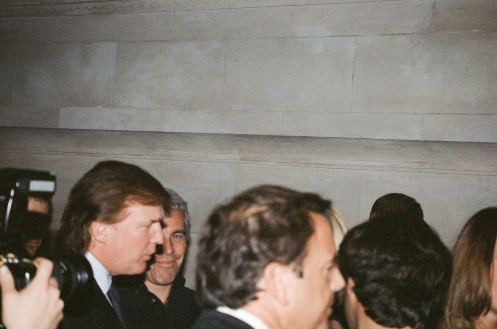 Donald Trump And Jeffrey Epstein Attend Victoria's Secret Event