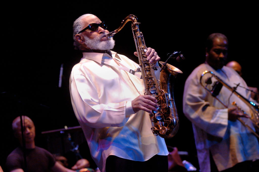 Sonny Rollins Performs At Bass Concert Hall