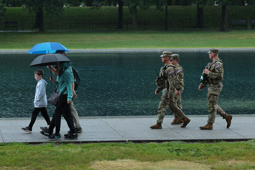 President Trump Says Newly-Renovated Reflecting Pool May Need To Be Drained For Further Repairs