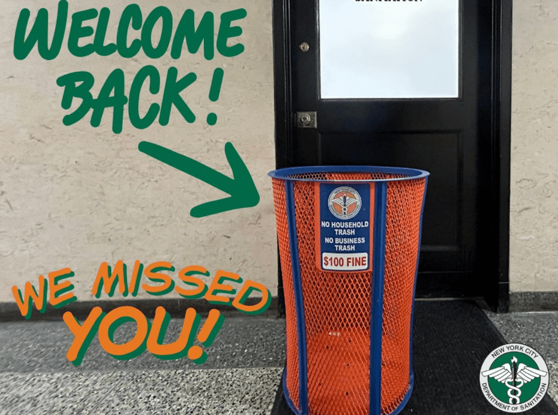 Knicks Fan Fired For Trash Can Theft Still Getting Fined