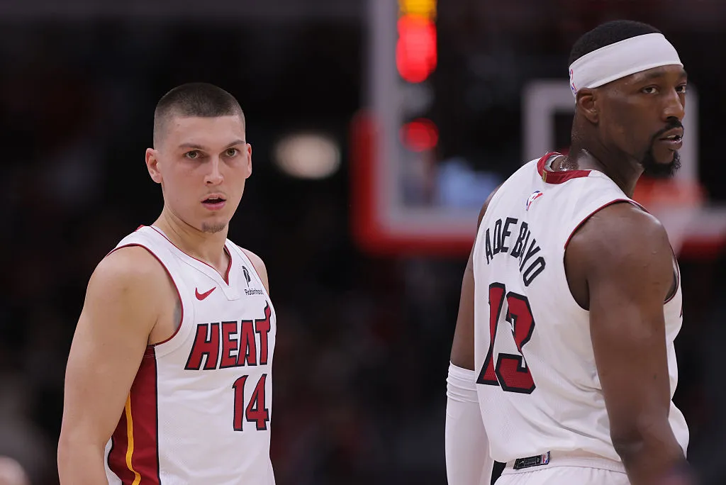 Social Media Wants Footage of Bam Adebayo Punching Tyler Herro Social Media Wants Footage of Bam Adebayo Punching Tyler Herro