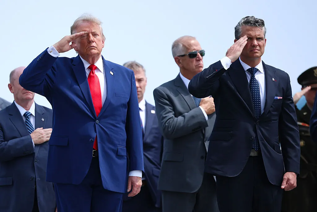 President Trump Attends Dignified Transfer For Fallen US Troops In Delaware