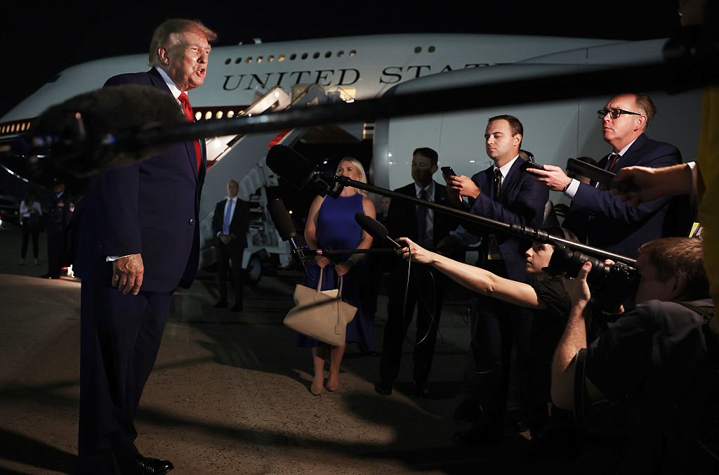 President Trump Travels To Ohio