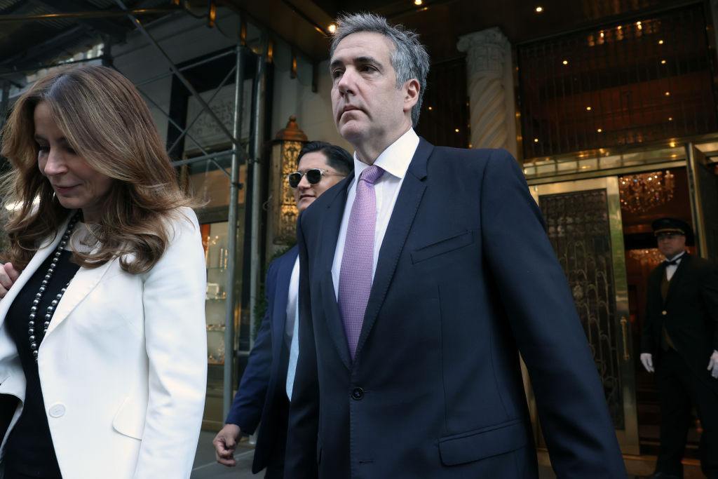 Trump Reunites With Michael Cohen, Critics See Pardon Jig