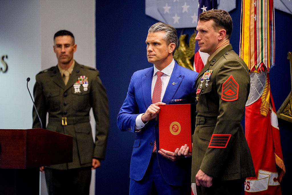 Pentagon Updates Valor Awards For Marines Who Served At Abbey Gate In Afghanistan